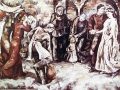 1987 Farewell to Bride, Oil on canvas, 140x200 cm. 1987
